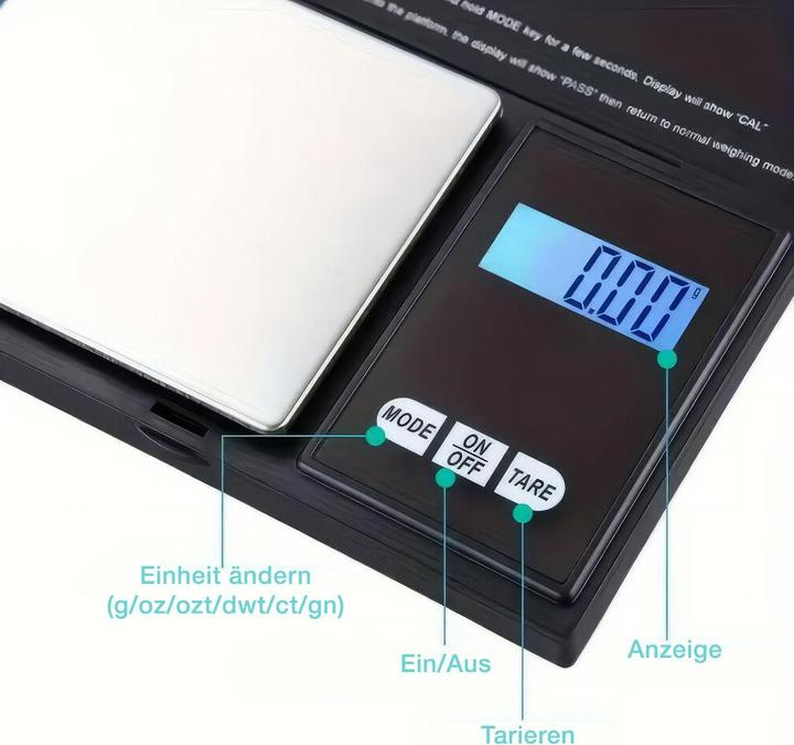 Produktbild AAi Mobile Digitale Mini Taschenwaage MD-C