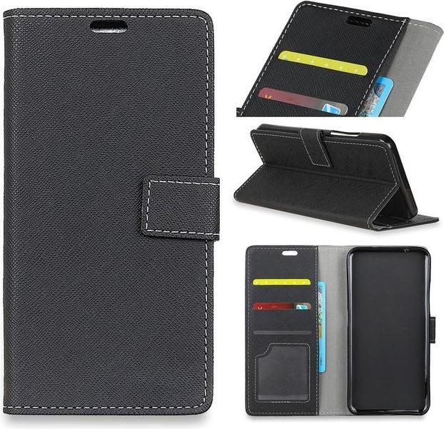 Image du produit MU Classic Housse en cuir avec motif en croix (OnePlus 5T)