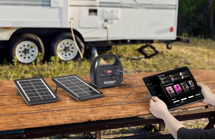 Produktbild Voltcraft VC-PS15000 Solar (15 Wh, 0.60 kg)