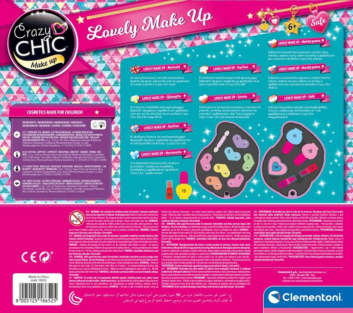 Produktbild Clementoni Crazy Chic - Make Up - Mermaid (18652)