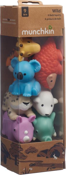Immagine prodotto Munchkin Animali selvaggi per il bagno 9M+ (8 pezzi)