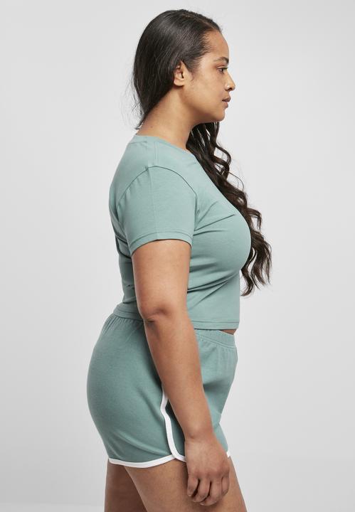 Image du produit Urban Classics Tee croisé en jersey stretch pour femme (5XL)