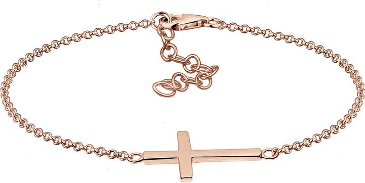 Elli Kreuz (18 cm, 925 Sterling Silber Rosegold)