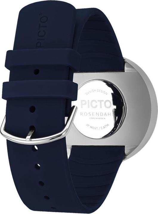 Actual product image Picto 43393-0520S Unisex Watch Midnight Blue 40mm 5ATM (Analogue wristwatch, 40 mm)