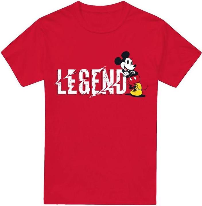 Actual product image Disney Mens Legend Mickey Mouse Fathers Day T-Shirt (L)