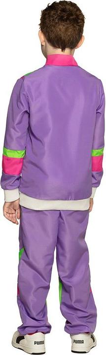 Actual product image Boland 80s - Purple Retro Tracksuit (128, 134, 140)