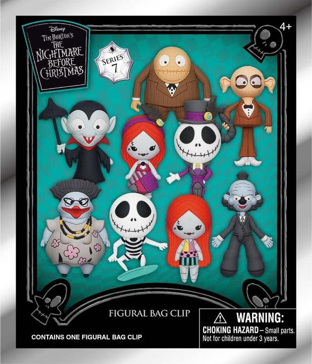 Immagine prodotto Monogram Int. Etichette per borse Nightmare before Christmas 3D in PVC Serie 6 Display (24)
