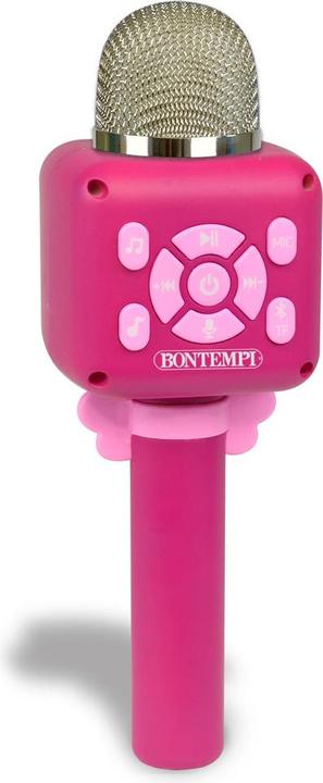 Actual product image Bontempi Karaoke microphone pink