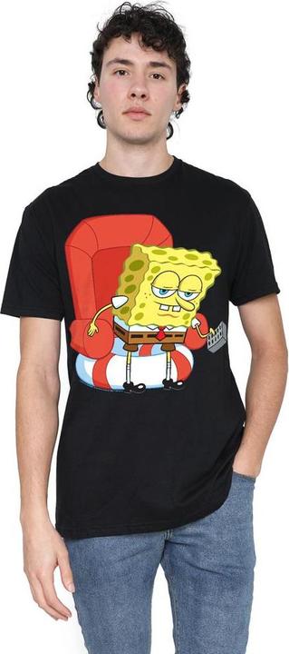 Immagine prodotto Spongebob Squarepants Head Out Meme Maglietta Uomo (S)