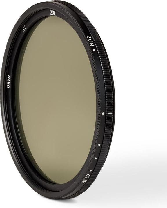Produktbild Urth 52mm ND2 32 (1 5 Stop) Variable ND Lens Filter (Plus+) (ND- / Grauverlauffilter, 52 mm)