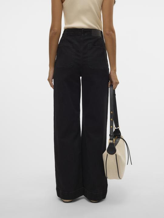Produktbild Vero Moda VMKAYLA Hohe Taille Weiter Beinschnitt Jeans Weit geschnitten (W25/L32)