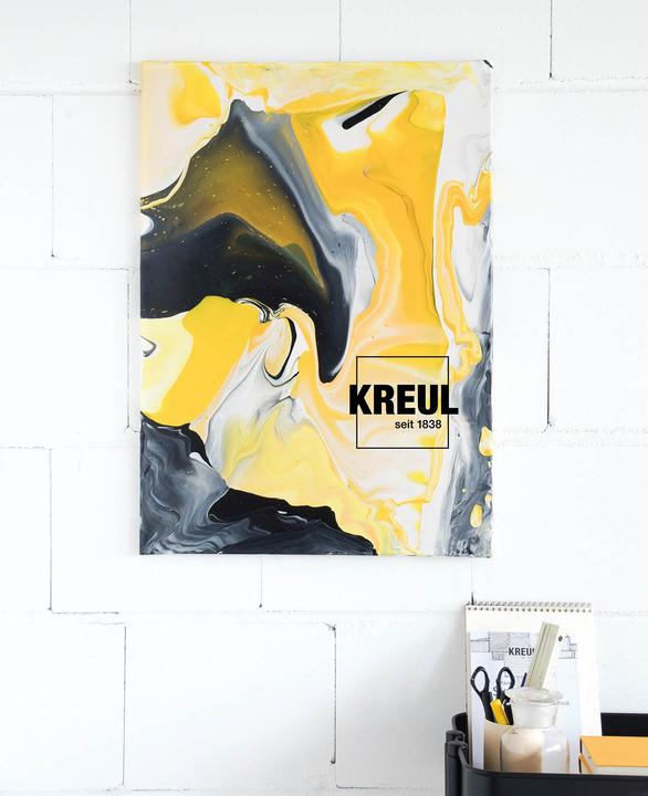 Actual product image Kreul Goya Pouring Fluid (Yellow, 250 ml)