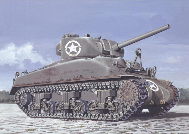Immagine prodotto Italeri M4 Sherman