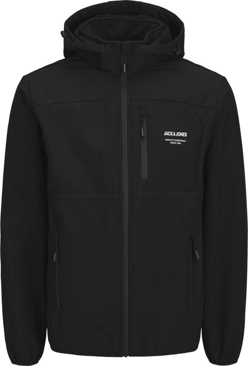 Produktbild Jack & Jones JACK&JONES PLUS JJTHEO SOFTSHELL JACKET PLS Heren Jas - Black (3XL)