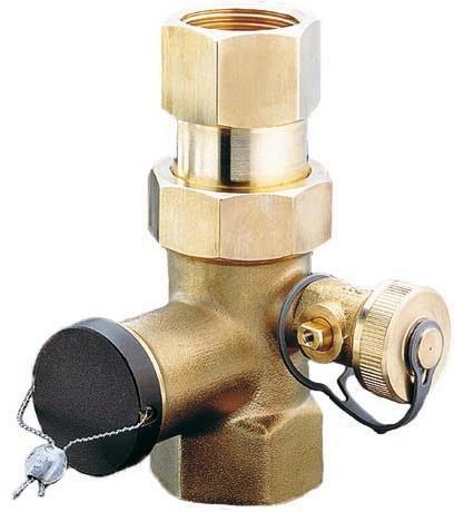 Image du produit Oventrop OV Vanne à capuchon Expa-Con PN 10 MS DN 25 Rp 1pouce pour appareils à partir de 80