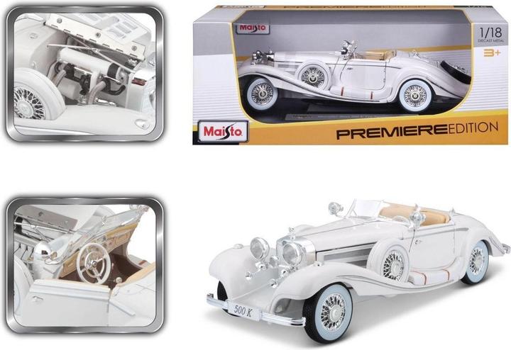 Actual product image Maisto Mercedes Benz 500K Maharajah 1936