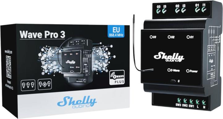 Image du produit Shelly Qubino Wave Shutter (Actionneur de commutation)