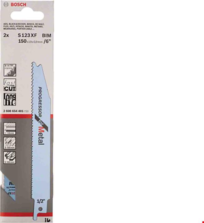 Productafbeelding Bosch Professional Zubehör Sabelzaagblad S 123 XF, Progr