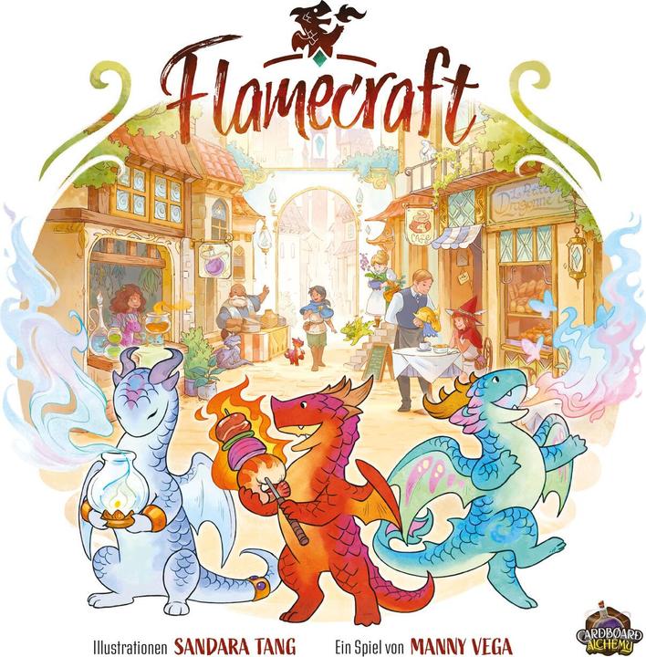 Actual product image Asmodée Flamecraft (German)