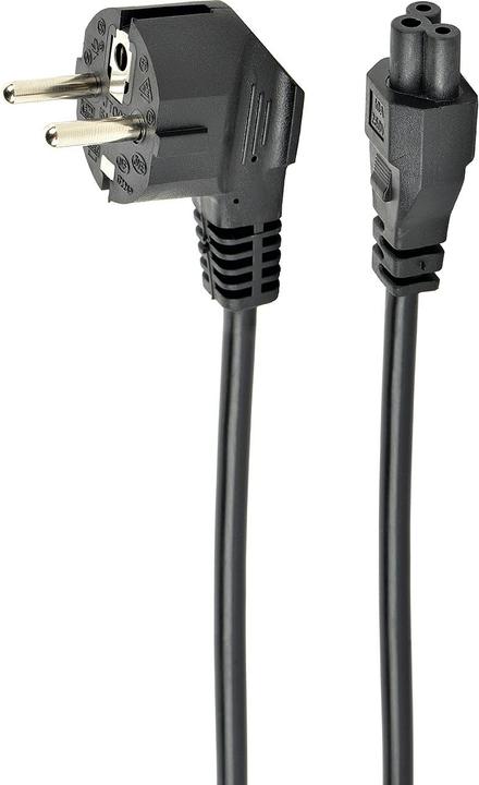 Actual product image Gembird Power cable for notebook Schucko C5 (3 pin) VDE 1.8m (1.80 m)