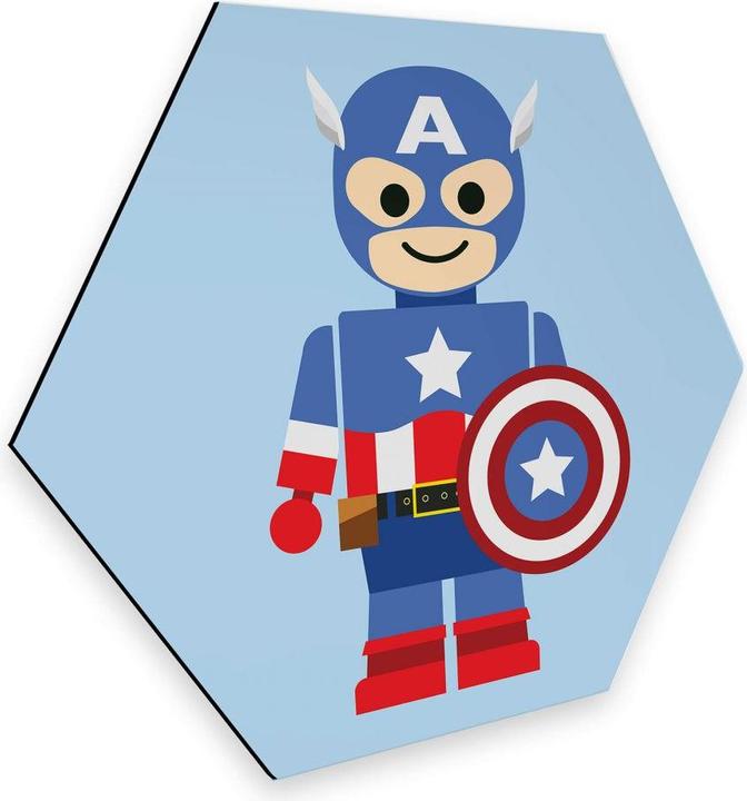 Image du produit Trenddeko Jouets Captain America (25 x 22 cm)