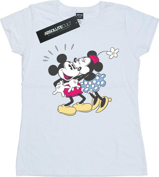 Disney Mickey And Minnie Mouse Kiss TShirt (M)