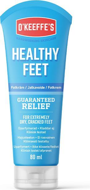 Produktbild O'Keeffe's Healthy Feet - Fusscreme - Tube - 85 g. (Fussdeodorant & -puder)
