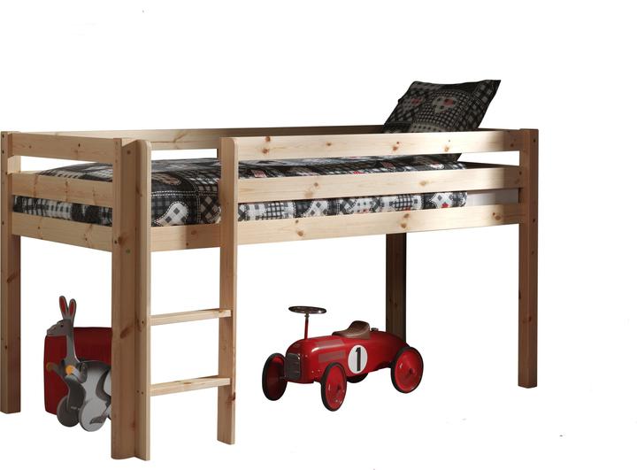 Produktbild Vipack Halbhohes Bett Dino (90 x 200 cm)