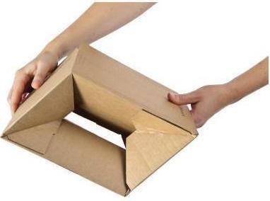 Produktbild Colompac Versandkarton Eurobox Innenmasse: 29,4 x 8,7 x 19,4 cm (B x H x Werkstoff: Wellpappe (30 x 10 x 20 cm, 20 x)