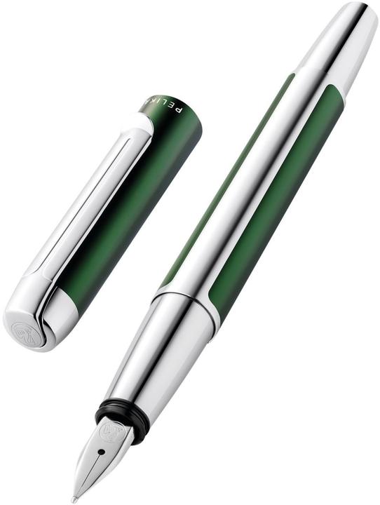 Immagine prodotto Pelikan Stilografica PURA P40 Verde Foresta F Scatola regalo (Verde foresta, 1 x)