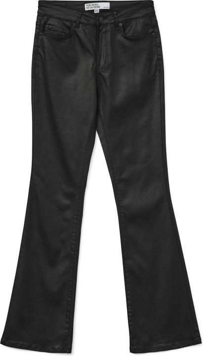 Actual product image Vero Moda Vmflash Mr Flared Coated Pants Noos (32)