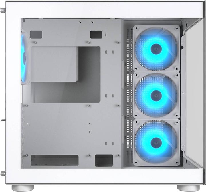 Actual product image Cougar Boitier Moyen Tour ATX FV150 RGB avec panneaux vitrés (Blanc) (ATX, mATX, Mini-ITX)
