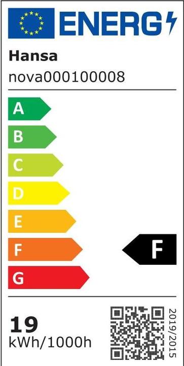 Energie-Label Hansa Nova (1200 lm)