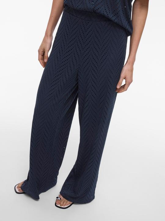 Produktbild Vila VIDELAIA High Waist Hose mit weitem Bein (L)