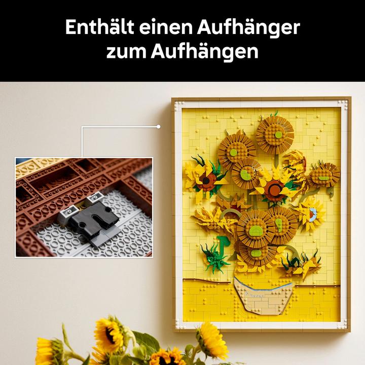 Actual product image LEGO Vincent van Gogh - Sunflowers (31215, LEGO DC, LEGO Rare Sets)