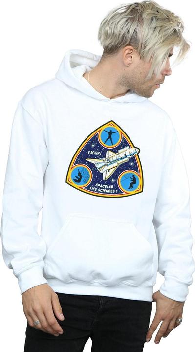 Actual product image Nasa Mens Classic Spacelab Life Science Hoodie (XL)