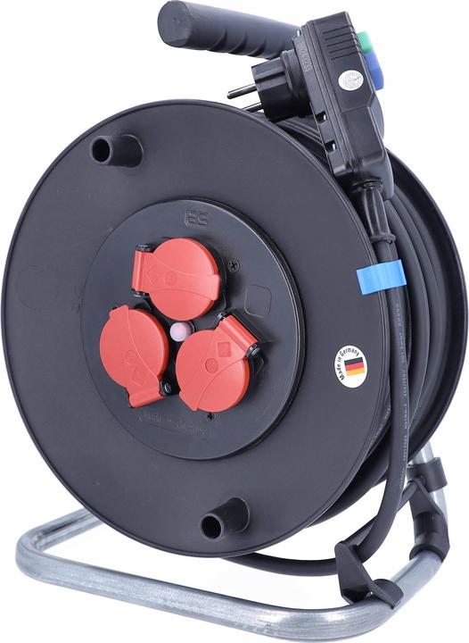 Produktbild Hora eTec Kunststoffkabeltrommel PRCD Personenschutz (40 m, 1.50 mm²)