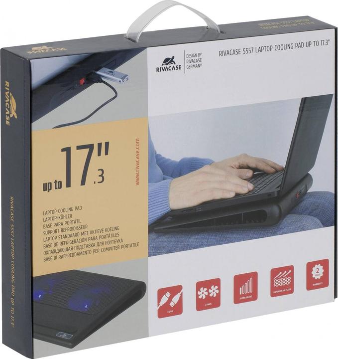 Immagine prodotto Rivacase 5557 pad di raffreddamento fino a 17,3