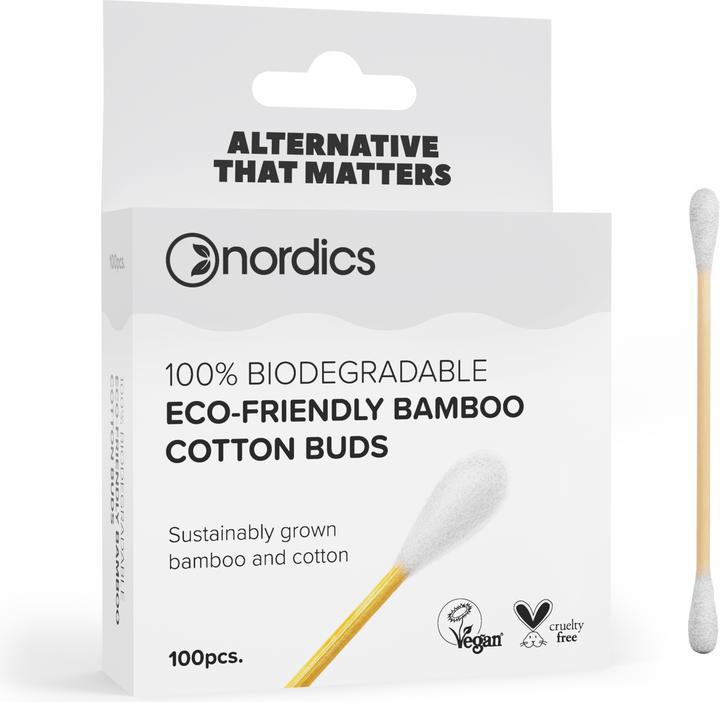 Actual product image Nordics Bamboo Cotton Buds