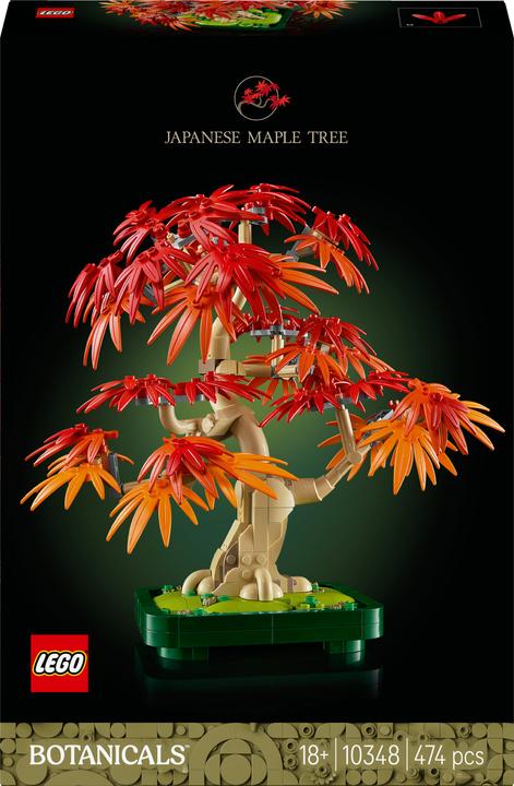 Produktbild LEGO Japanischer Roter Ahorn - Bonsai-Baum (10348, LEGO Botanical)