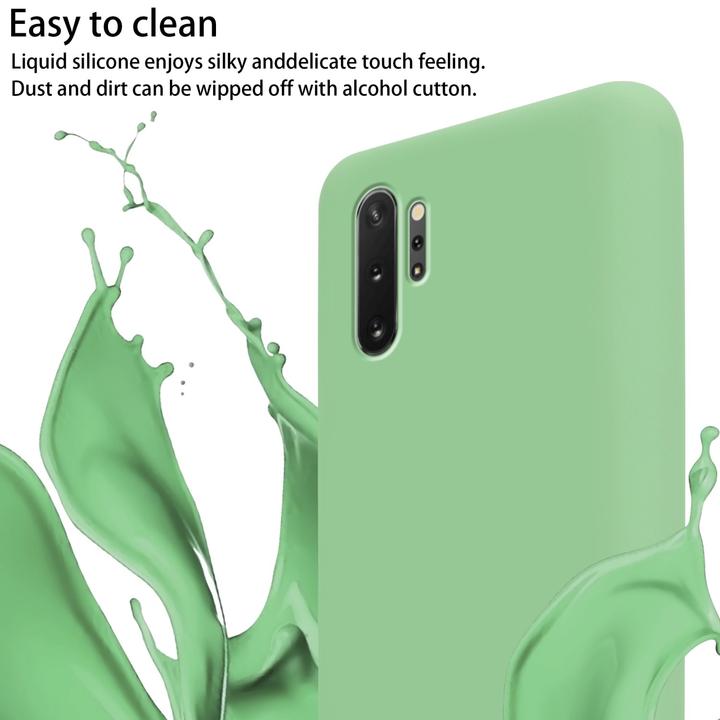 Actual product image Cadorabo TPU Cover Mobile Phone Chain Liquid (Samsung Galaxy Note 10 Plus)