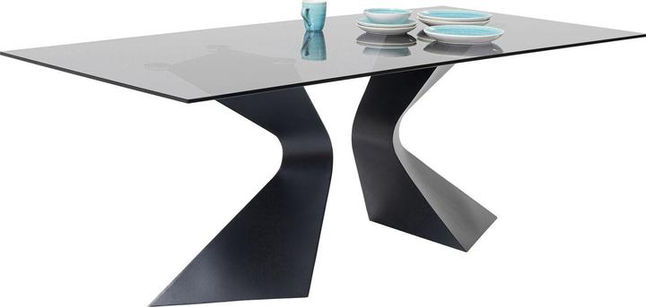 Actual product image Kare Design Table Gloria Black 200x100cm (200 x 100 x 75 cm)