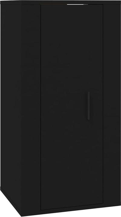 Immagine prodotto VidaXL TV-Wandschrank Schwarz 40x34,5x80 cm,Farbe: Schwarz,Material