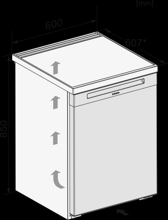 Produktbild Miele F 4001 C (Freistehend, 107 l)