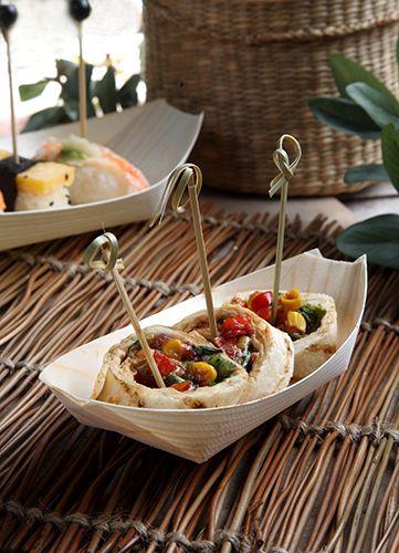 Immagine prodotto Papstar Fingerfood - Ciotole "pure" "navette (50 x)