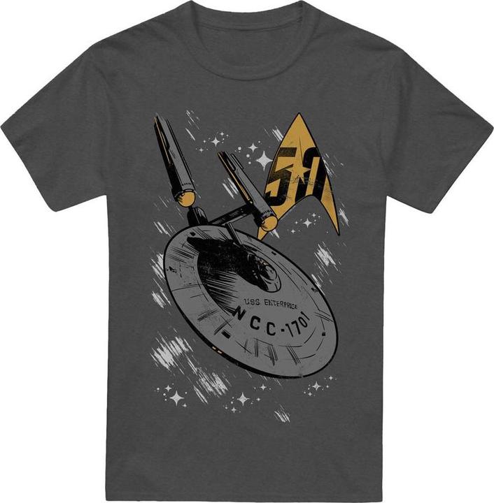 Actual product image Unisex Adult Enterprise Dash T-Shirt (XXL)