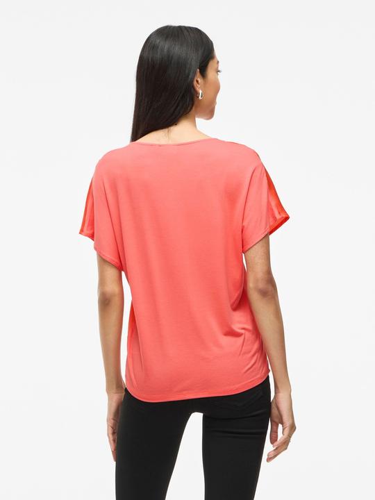 Actual product image Vila V-neck top with short sleeves (36)