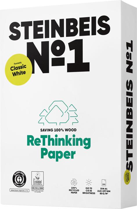 Steinbeis Universal Paper ClassicWhite Recycling (80 g/m², 500 x, A4)