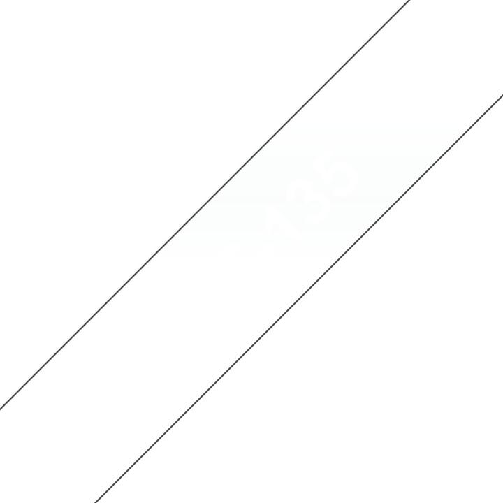 Actual product image Brother Tze-135 (1.20 cm, White, Transparent)
