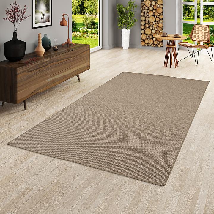 Produktbild Snapstyle Natur Flachgewebe Teppich Bentzon (100 x 400 cm)